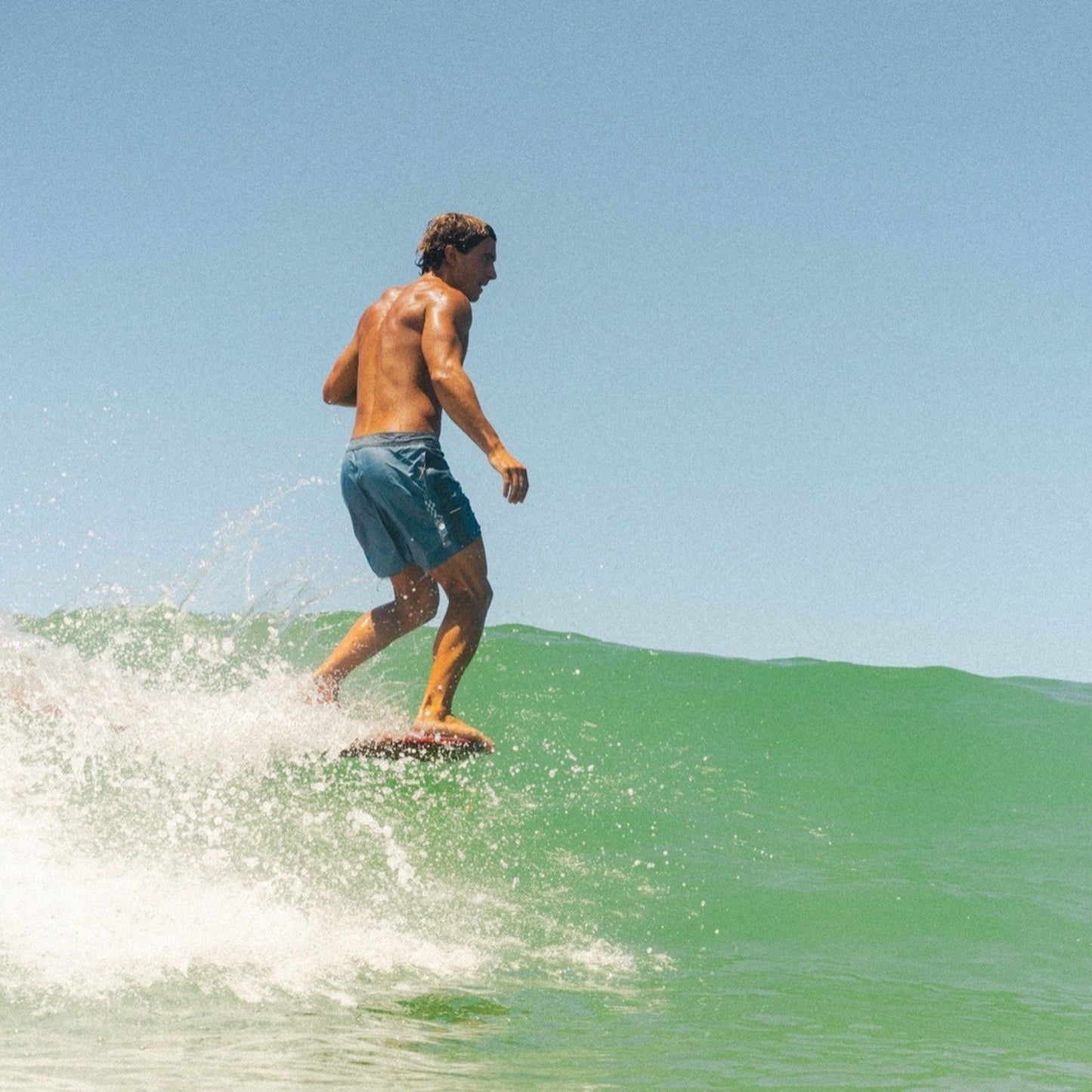 Del Este Performance Boardshorts 17" - Nacho Sol : Blue Mirage