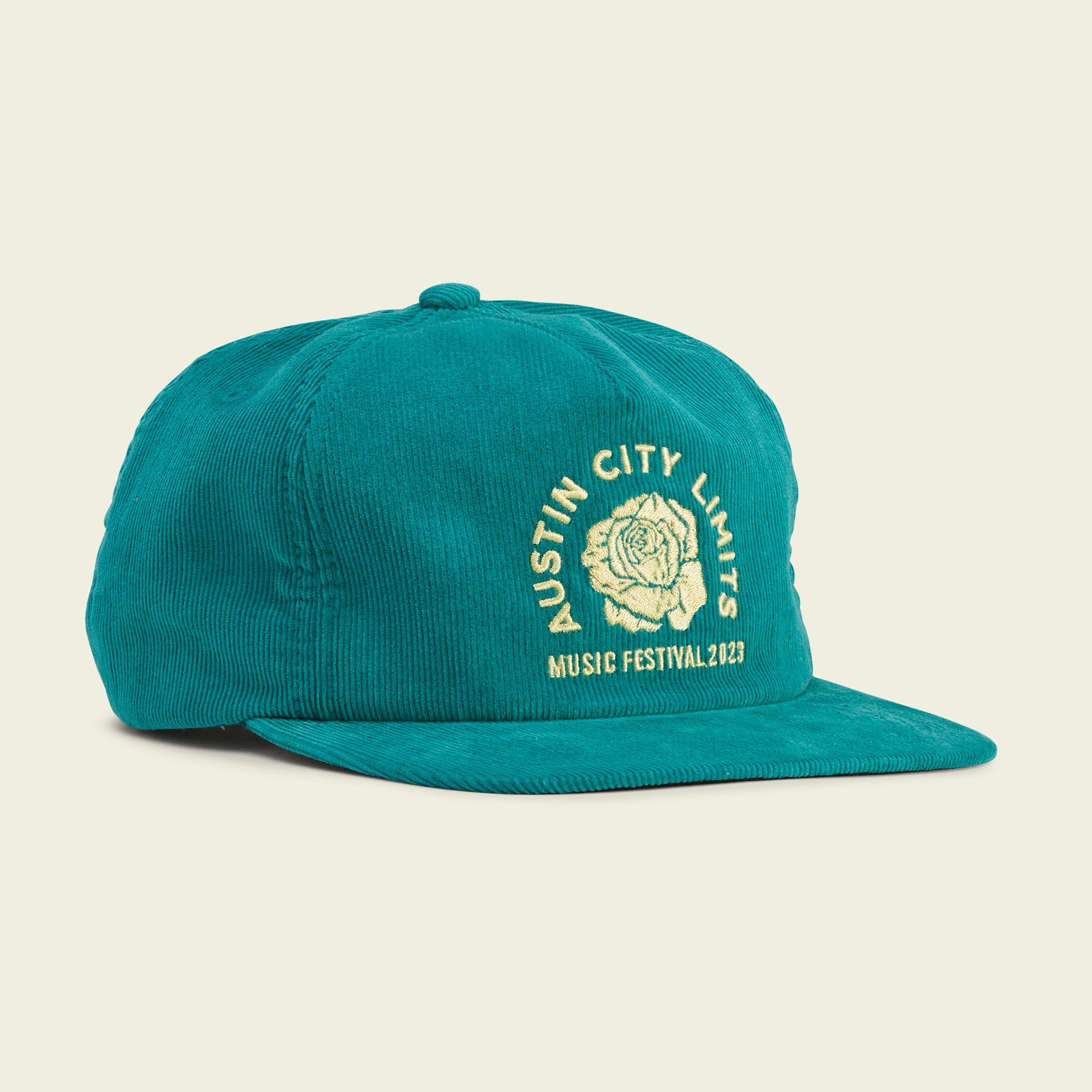 We've created a limited-edition teal corduroy hat for the 2022