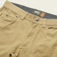 tan howler brothers canvas pants with a classic 5-pocket design