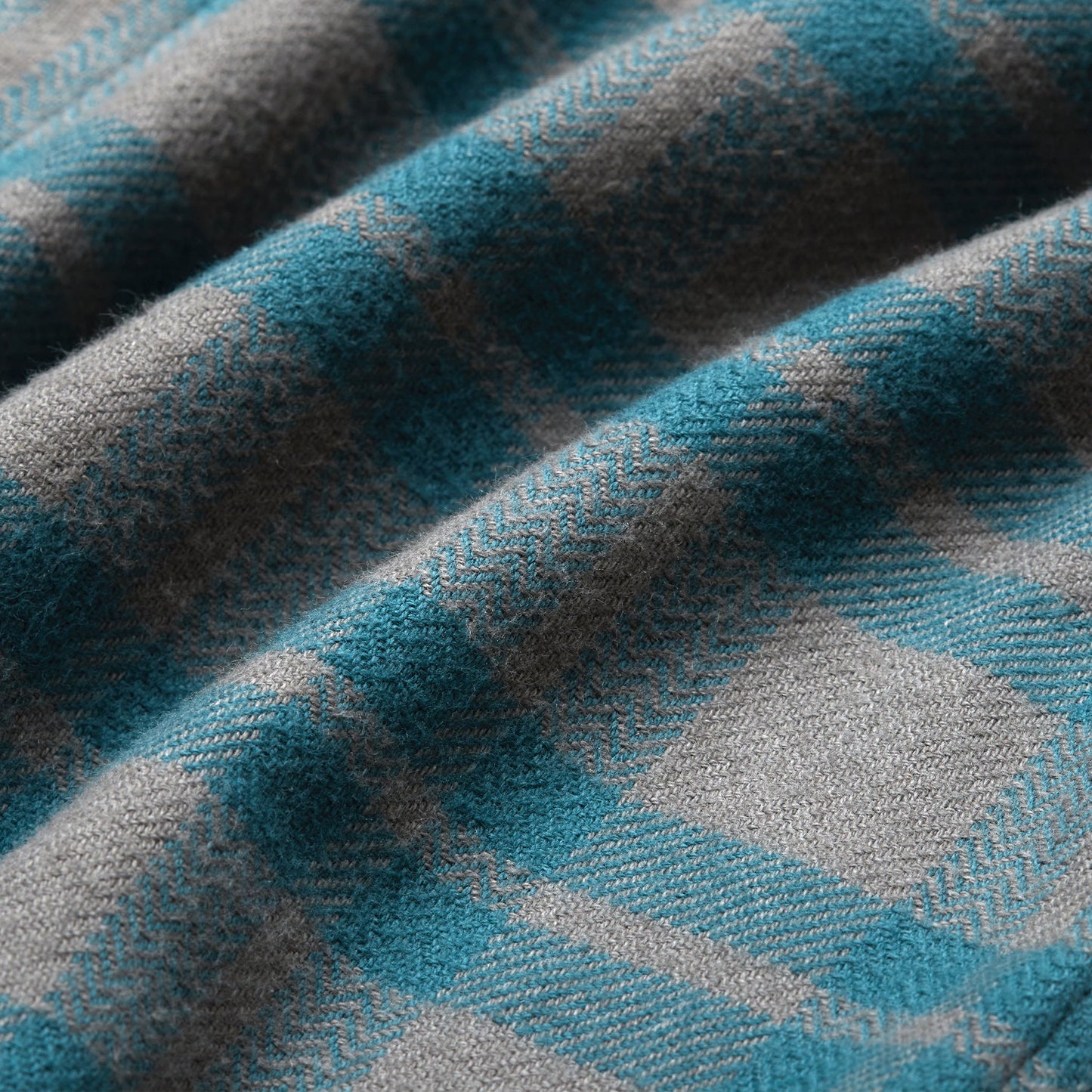 Harker's Flannel - Cohen Plaid : Dark Teal