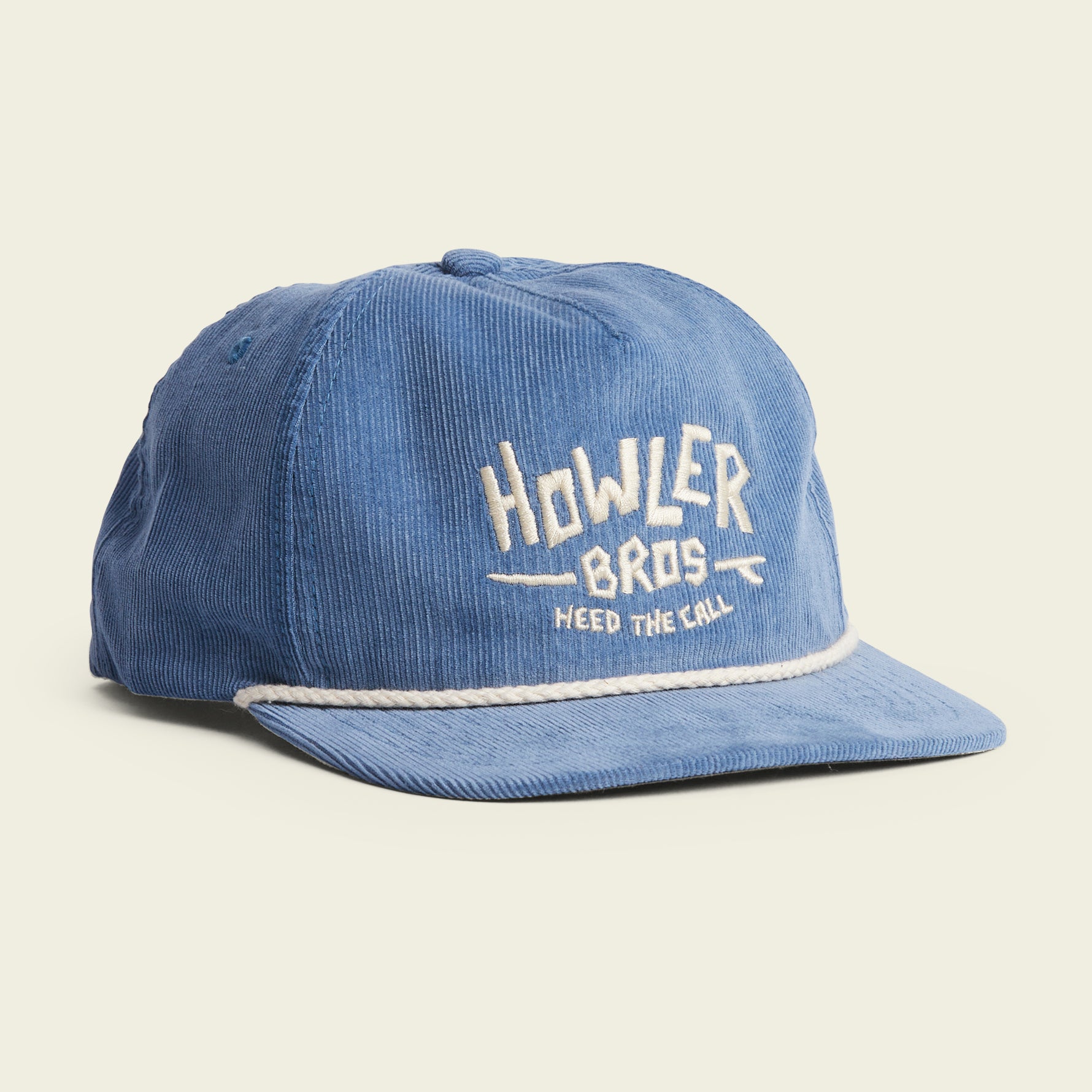 Howler Brothers Unstructured Snapback Hat in Howler Rider Fine Blue