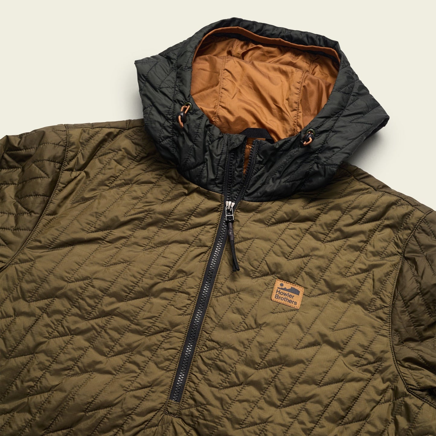 Voltage Quilted Pullover - Pinegrove