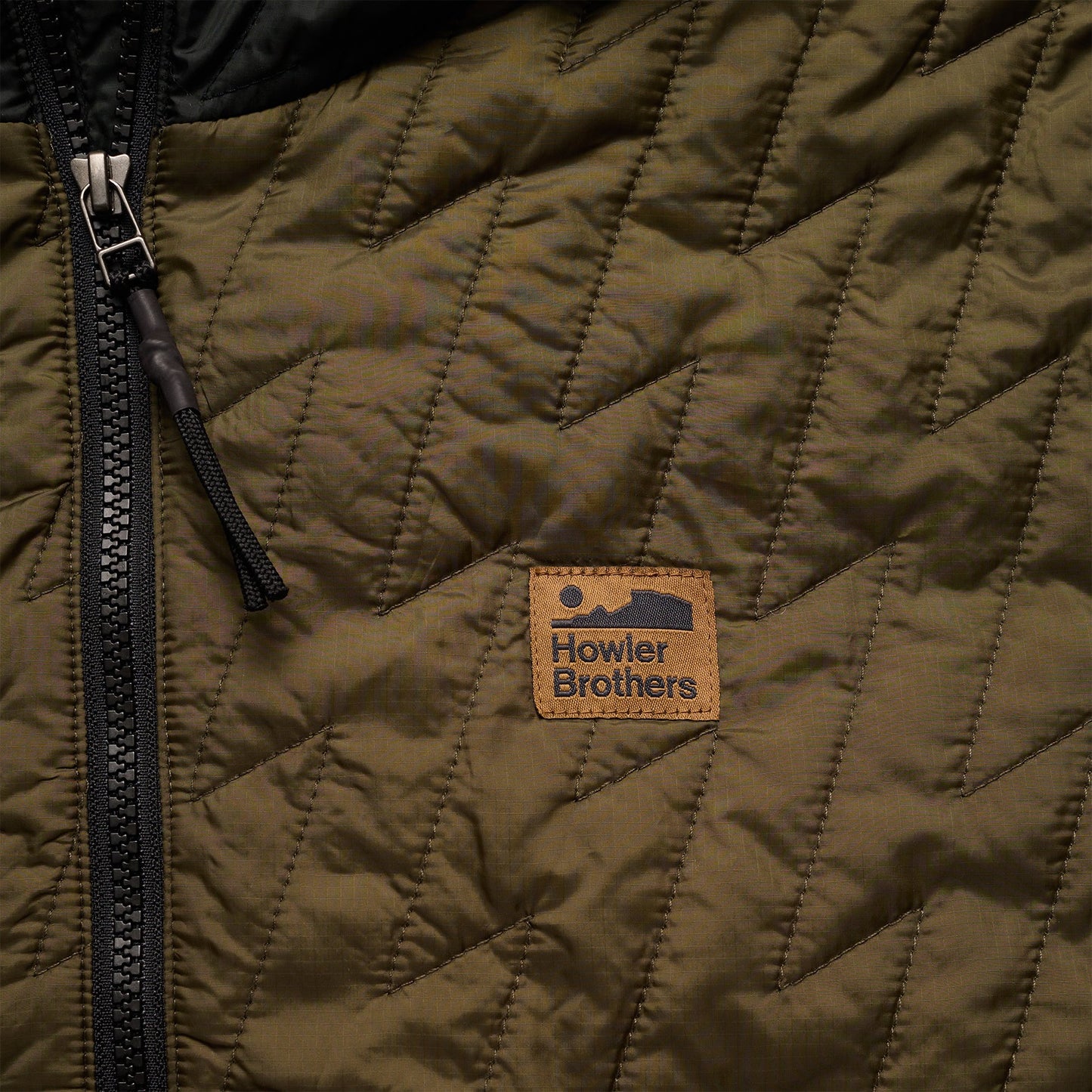 Voltage Quilted Pullover - Pinegrove