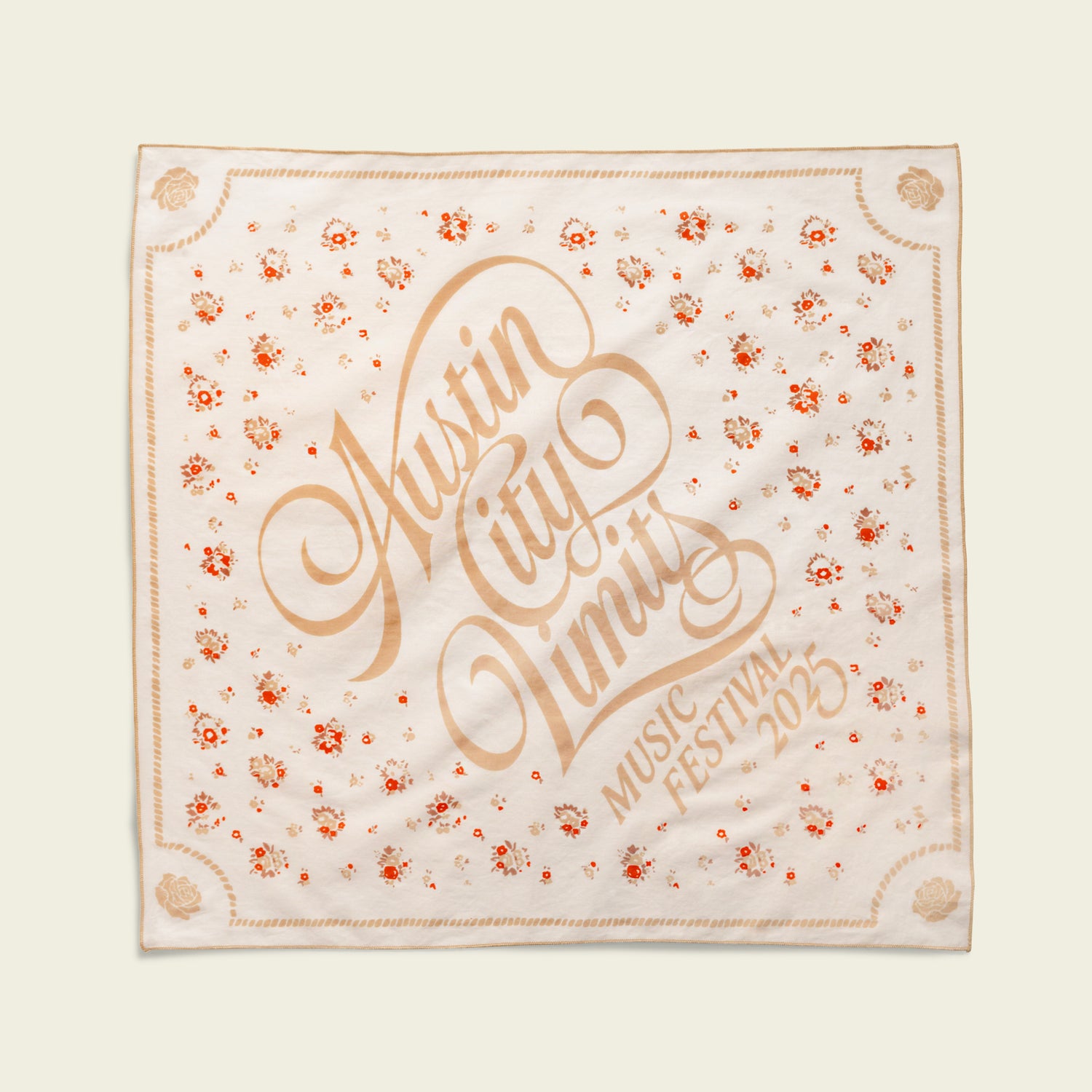 ACL Fest 2025 Bandana - Cream