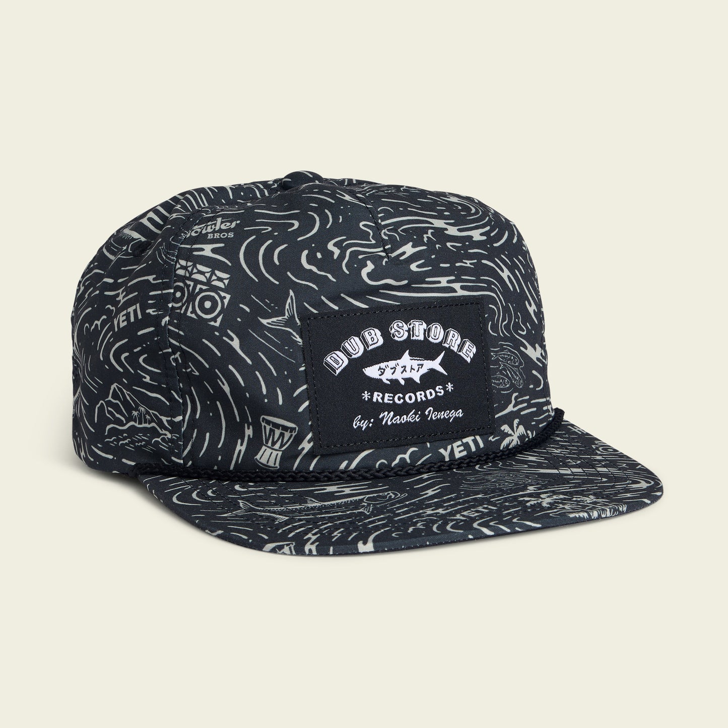 Dub Store Snapback - Naoki Nautical : Antique Black