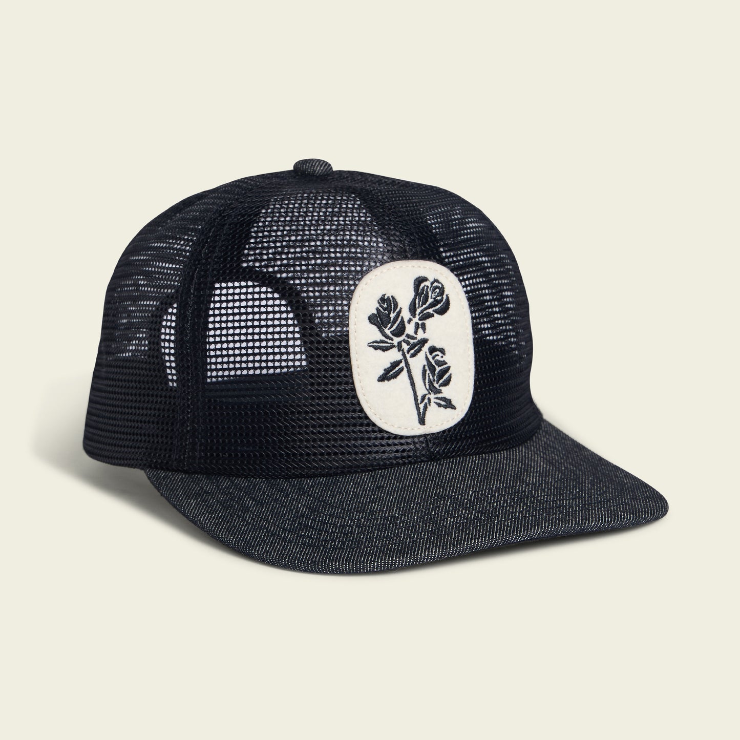 Roses Noir Feedstore Snapback - Black