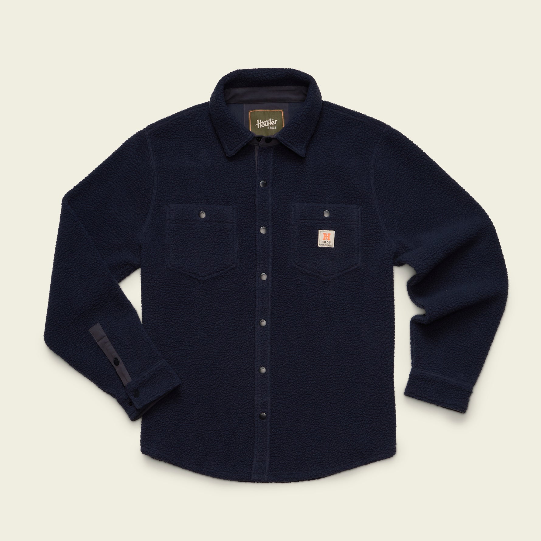 Allegheny Fleece Overshirt - Dark Indigo – HOWLER BROTHERS
