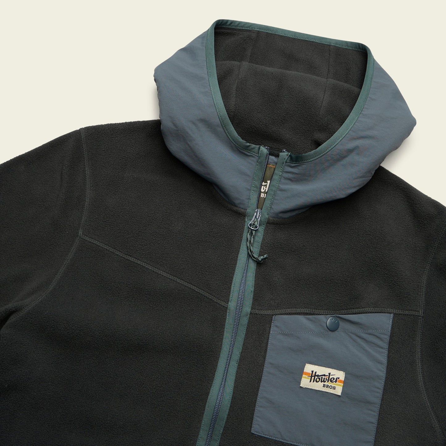 Free Range Hooded Jacket - Antique Black