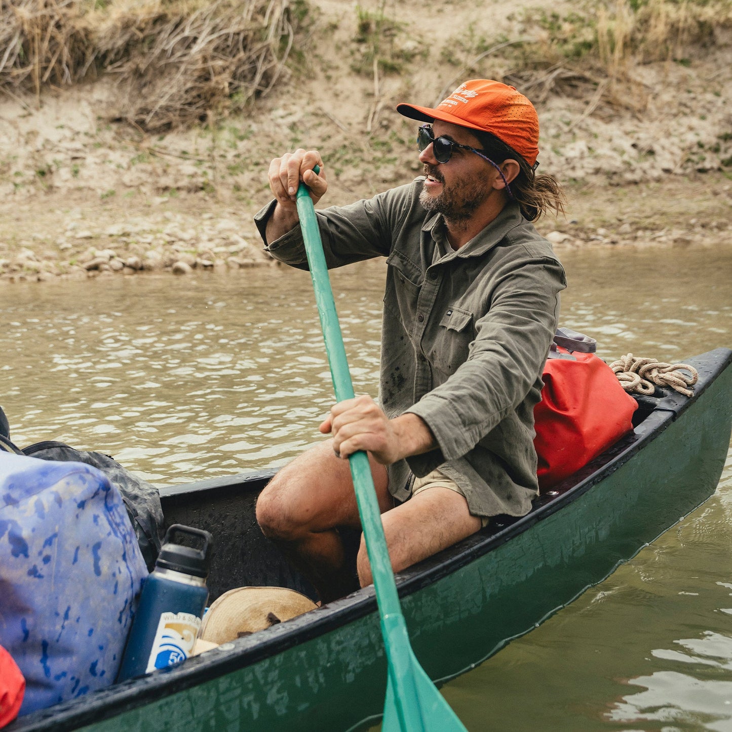 Aperture Tech Strapback - Hill Country Beach Sliders : Grapefruit