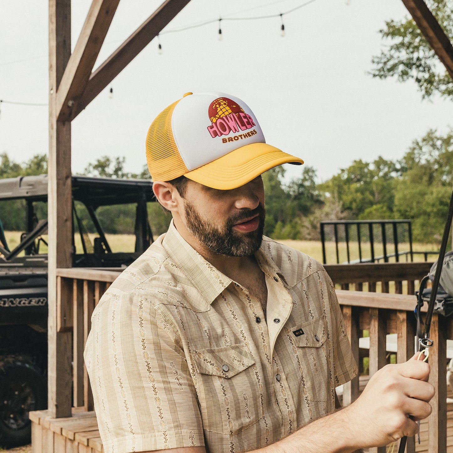 Worldwide Howler Foam Dome - Yellow / White