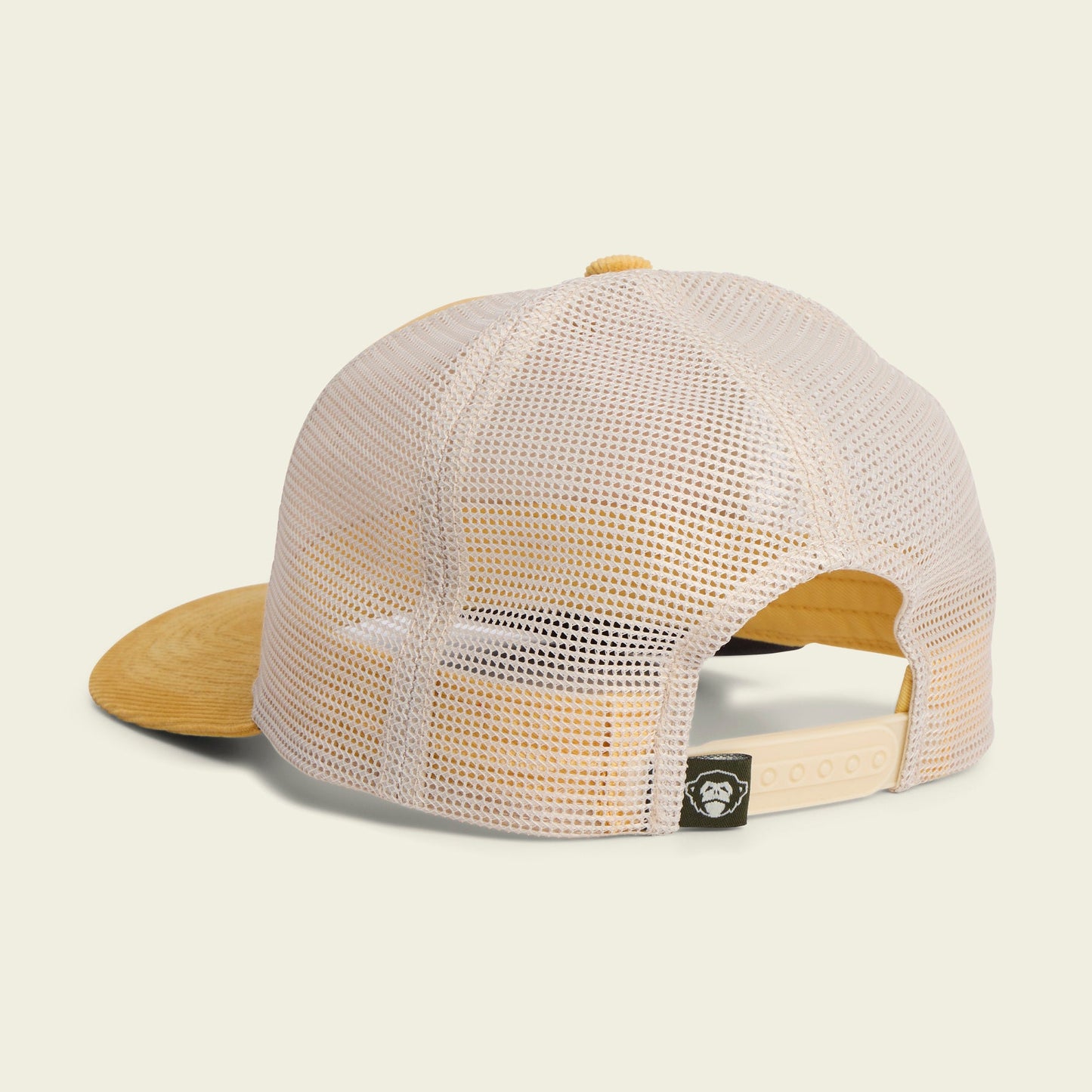 El Monito Surfs Badge Standard Hat - Yellow Corduroy