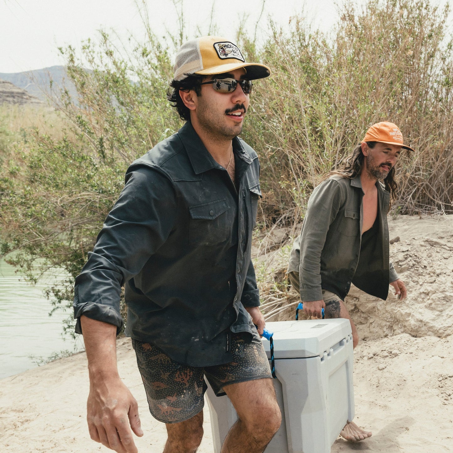 El Monito Surfs Badge Standard Hat - Yellow Corduroy