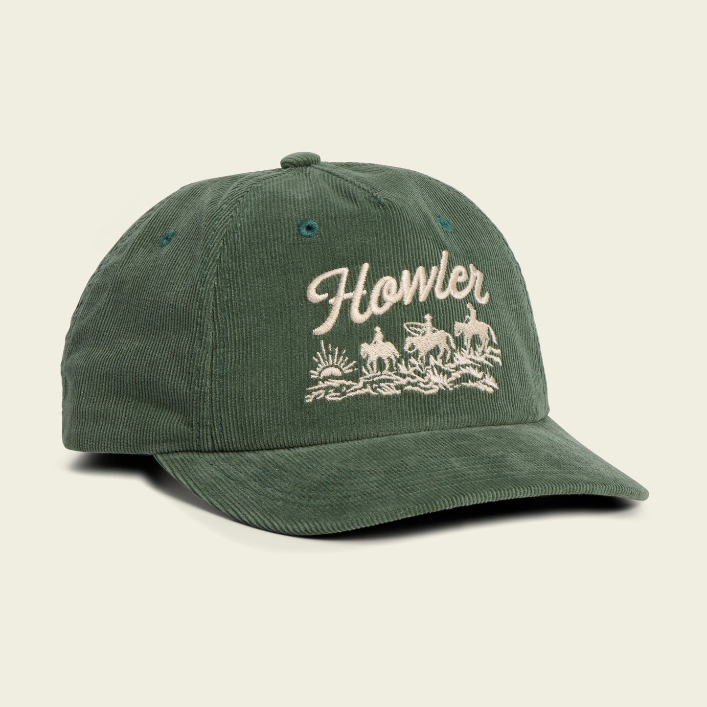 Howler Posse Standard Hat - Forest Corduroy