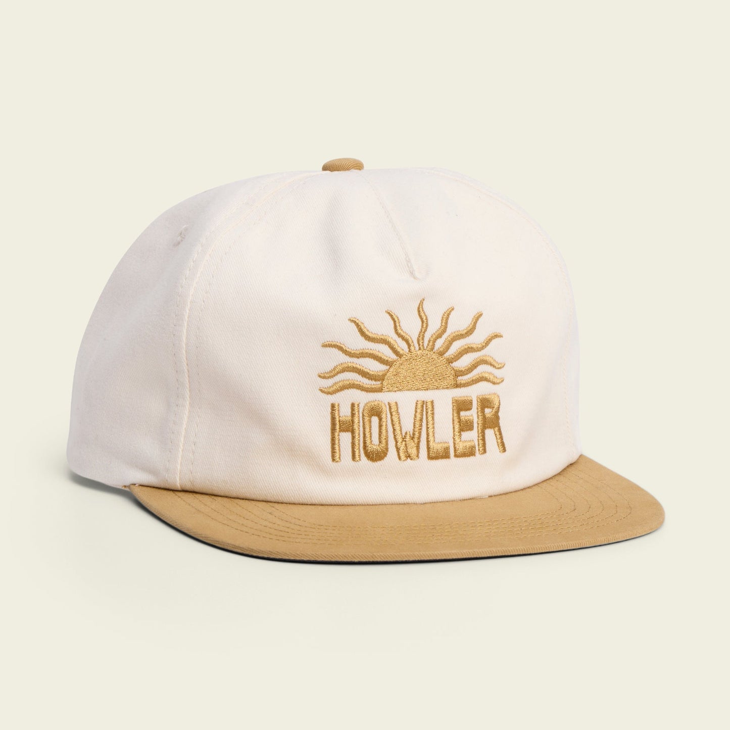 El Sol Snapback - White / Gold