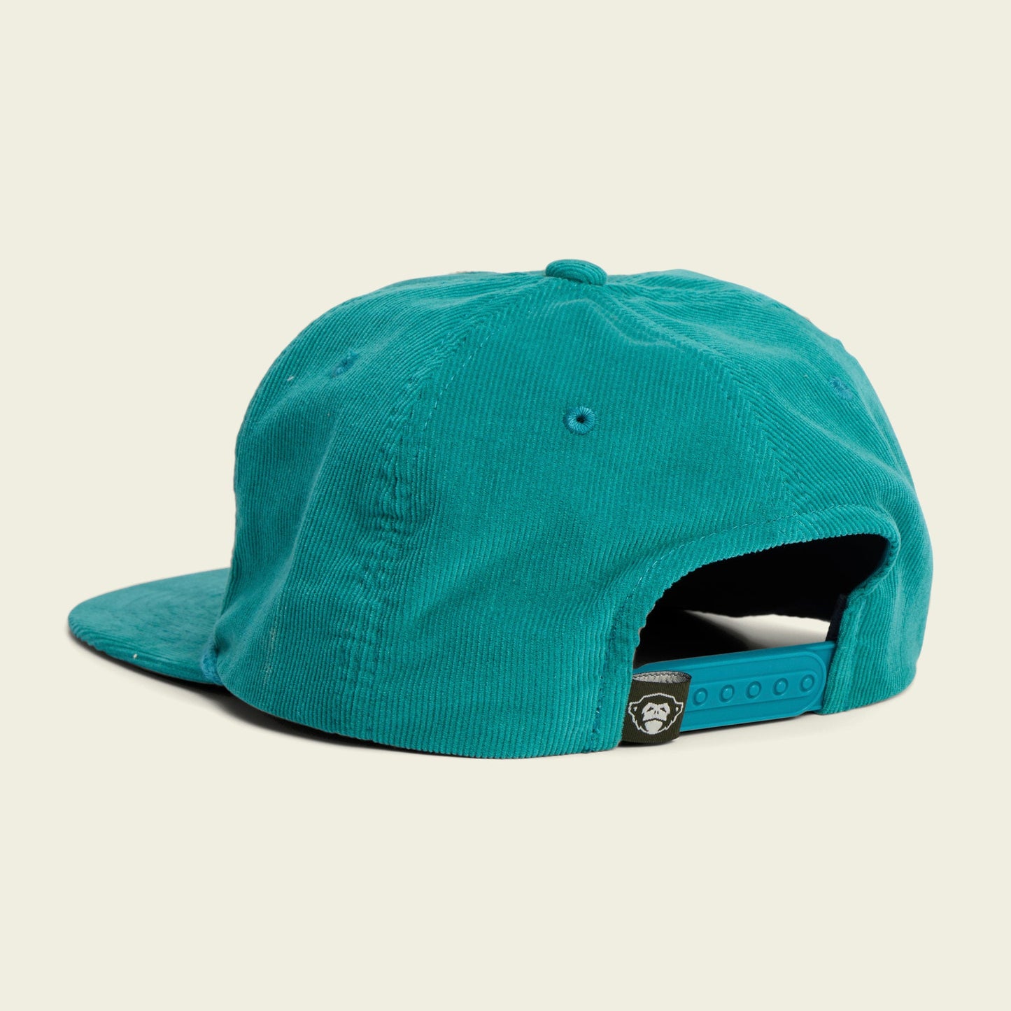 H Bolt Motif Snapback - Teal Corduroy