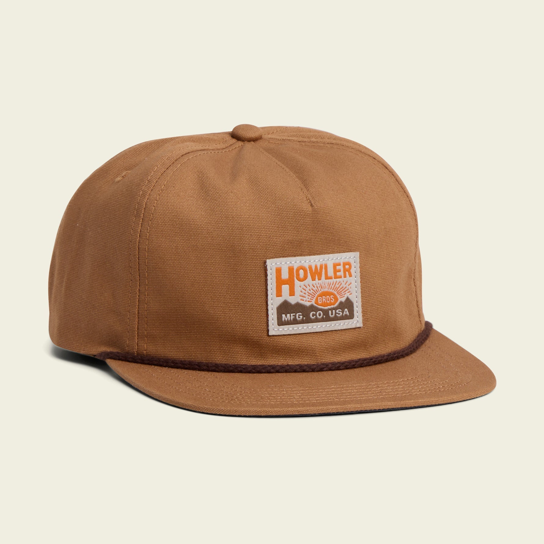 HB Manufacturing Co. Snapback - Brown Oxford – HOWLER BROTHERS