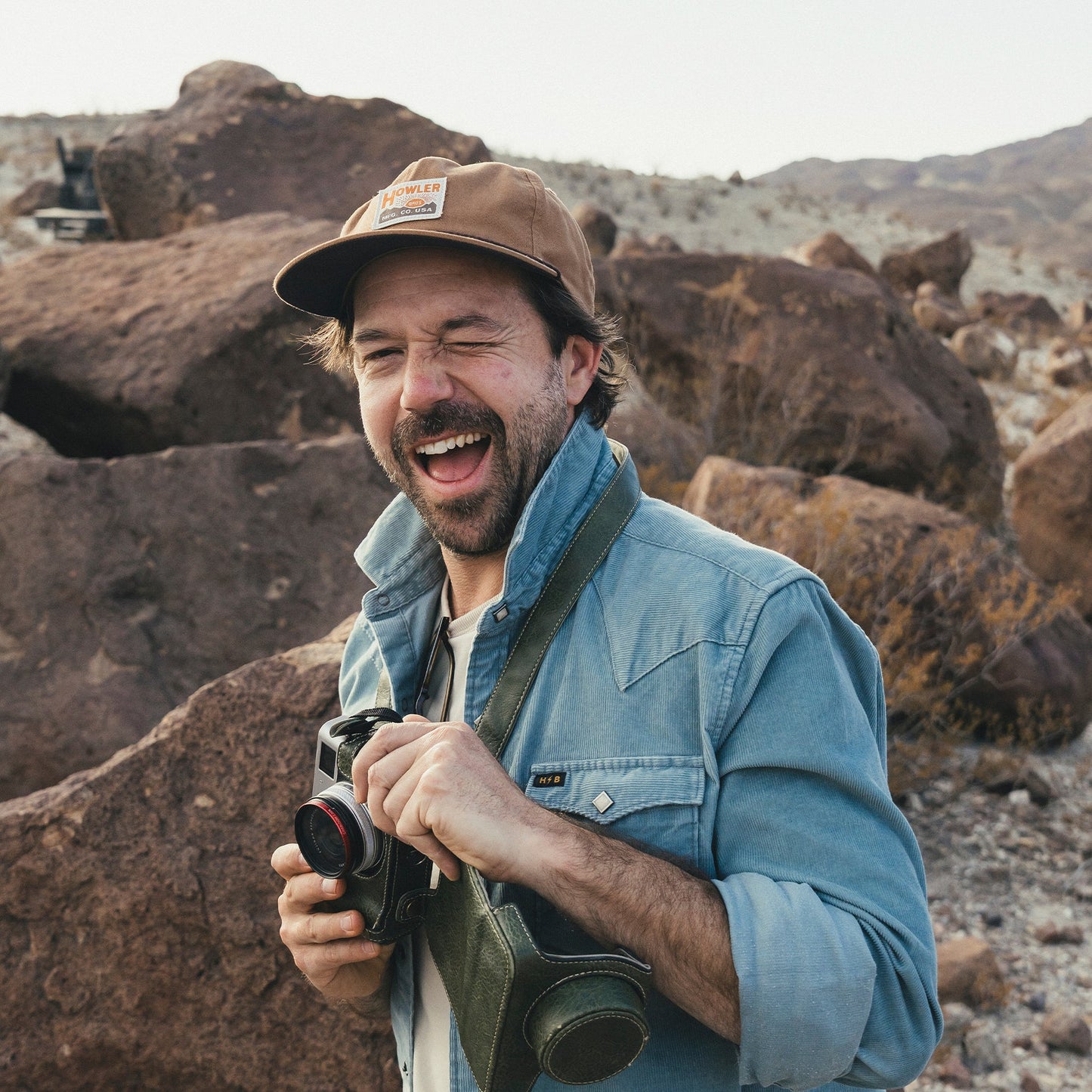 HB Manufacturing Co. Snapback - Brown Oxford