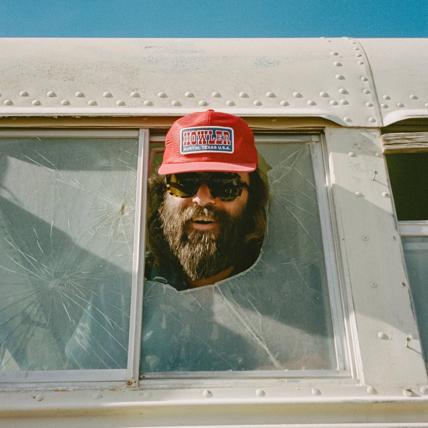 Howler Slab Feedstore Snapback - Joe Rob Red