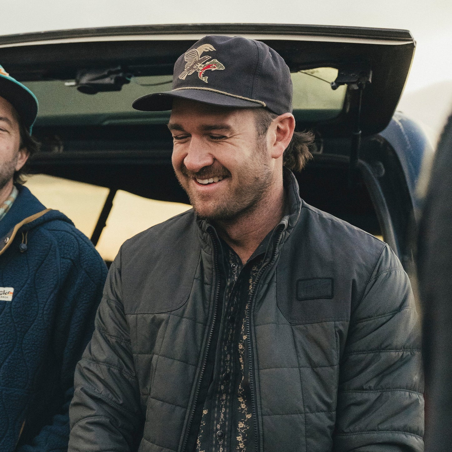 Osprey Prey Snapback - Black Twill