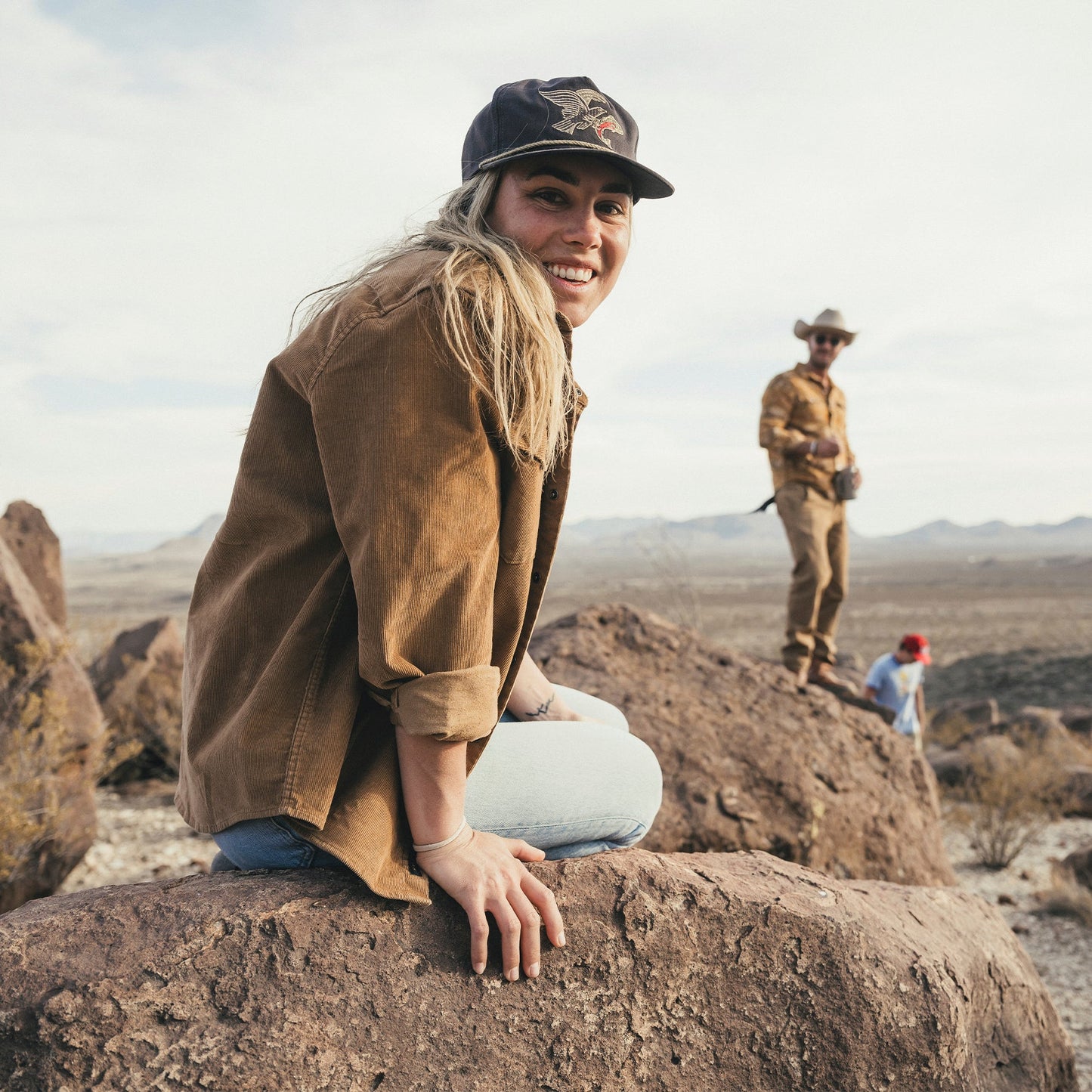 Osprey Prey Snapback - Black Twill