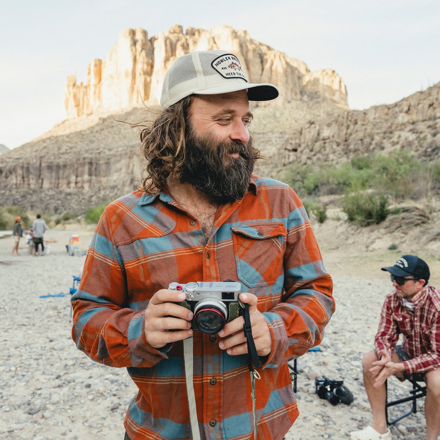 Redfish Feedstore Snapback - Off White