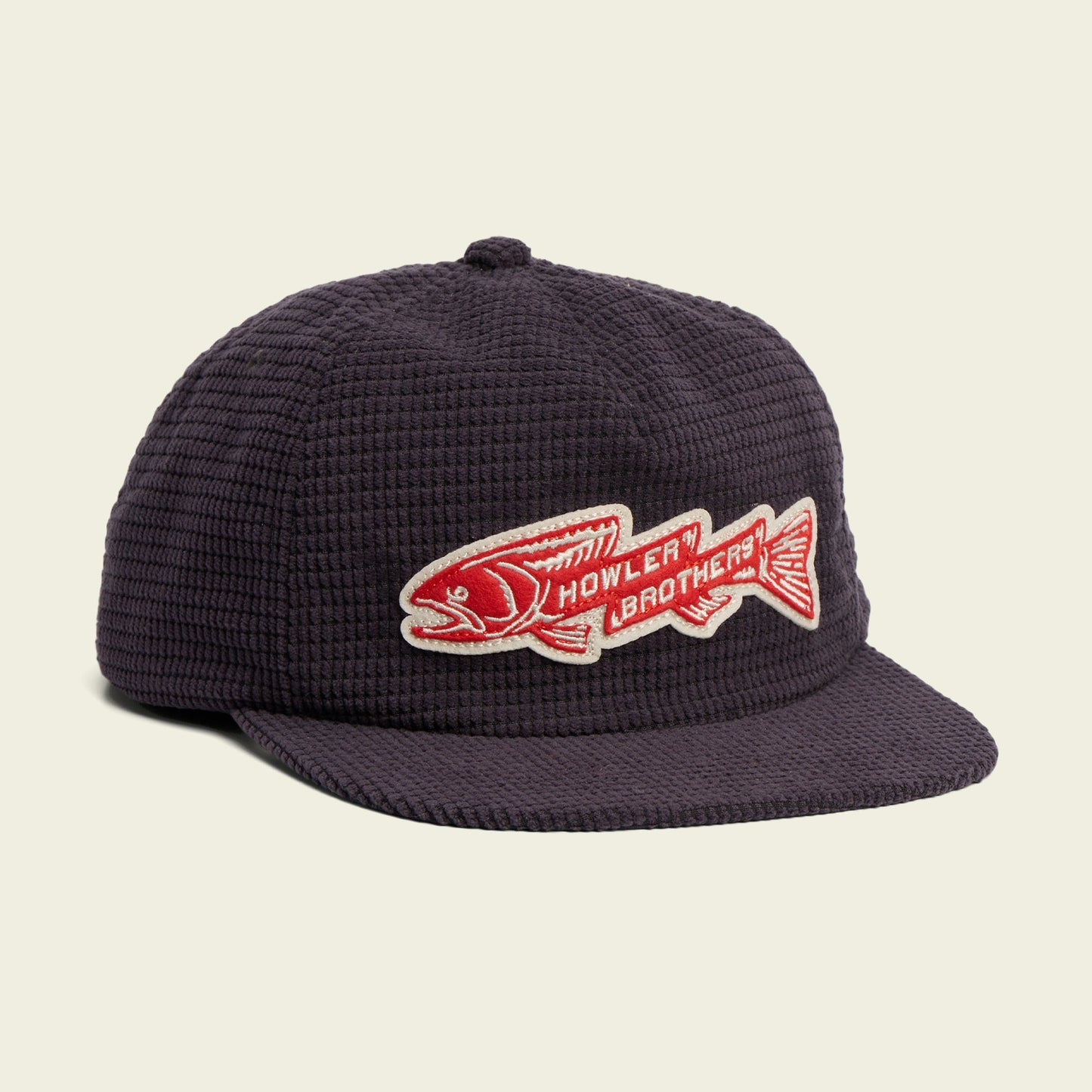 Trout Bolt Snapback - Navy Corduroy