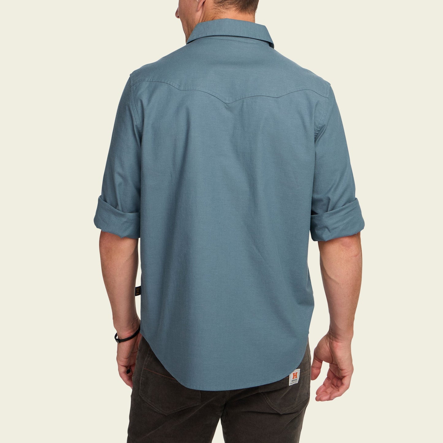 Crosscut Deluxe Snapshirt - Centuries : North Atlantic Blue