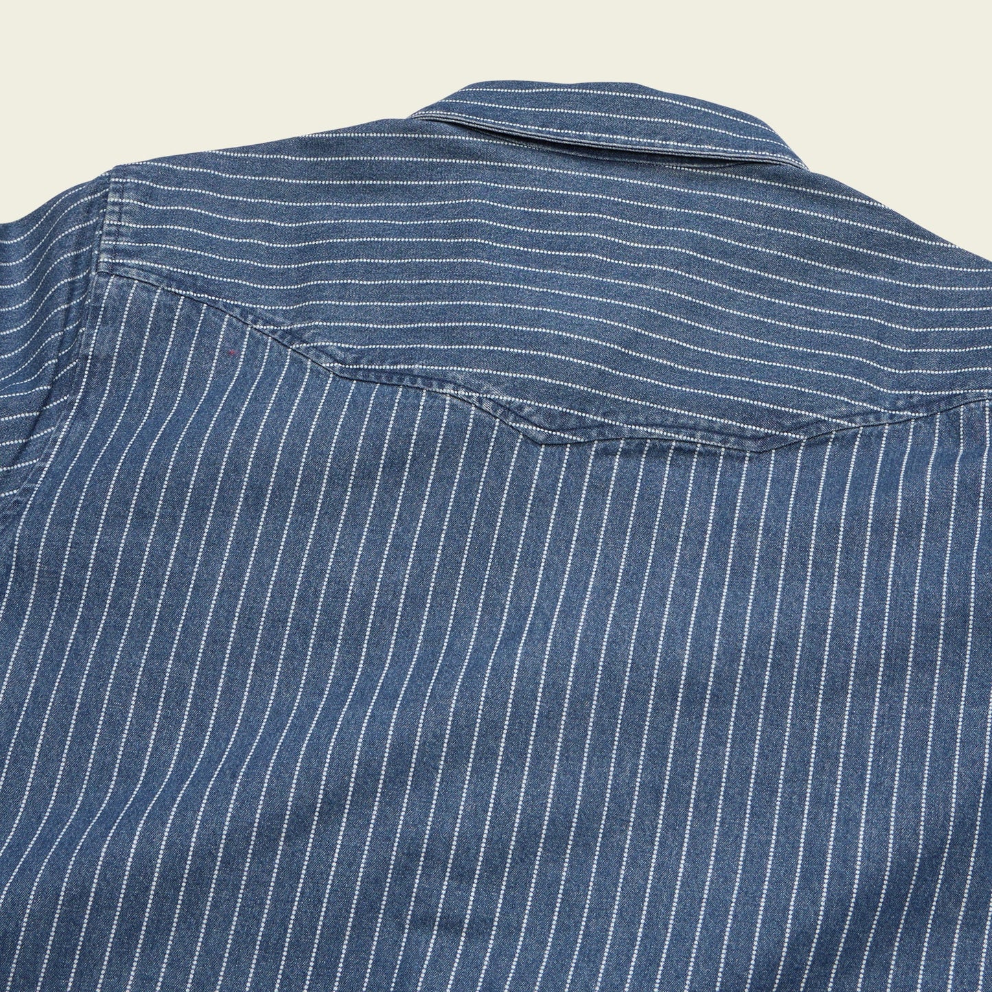 Dust Up Denim Snapshirt - Merle Stripe