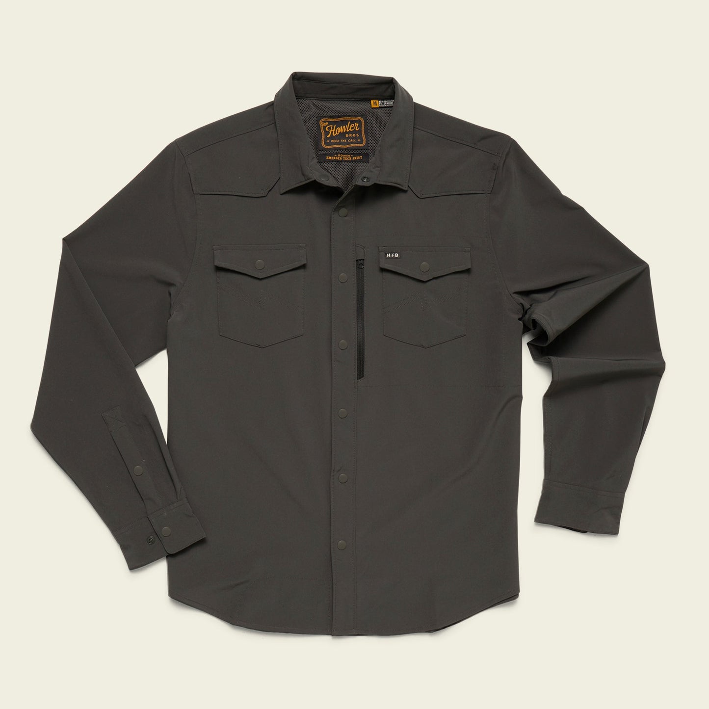 Emerger Tech Longsleeve - Antique Black