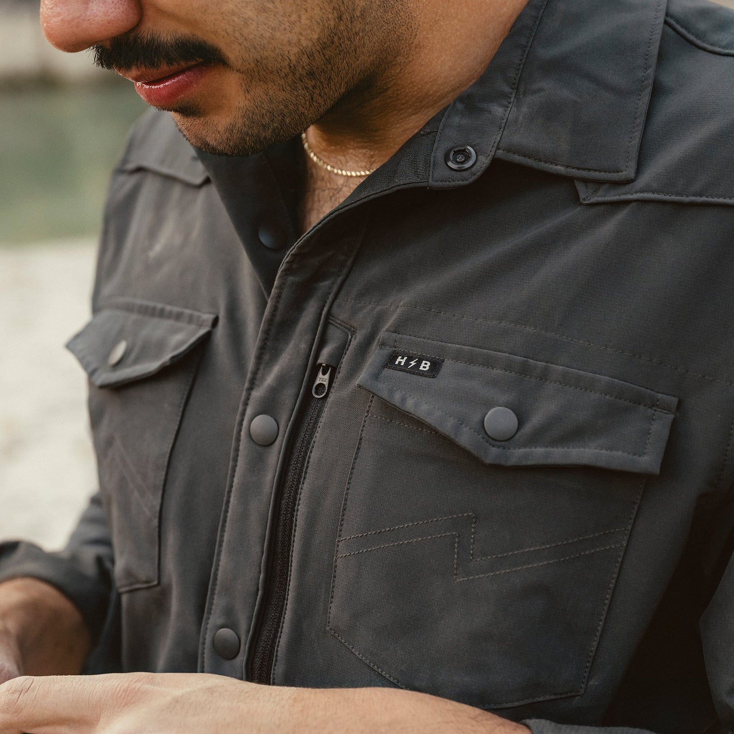 Emerger Tech Longsleeve - Antique Black