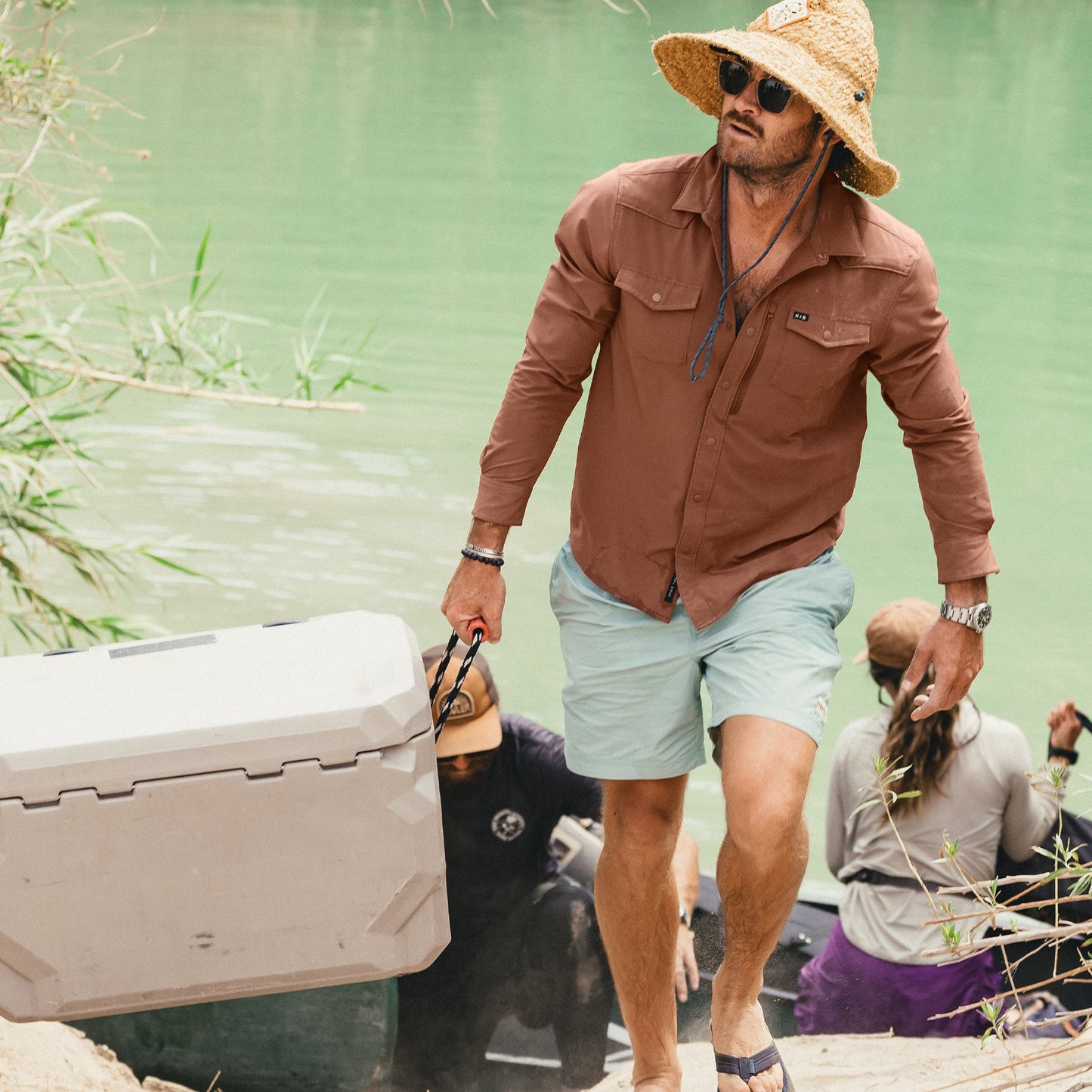 Emerger Tech Longsleeve - Mink Brown