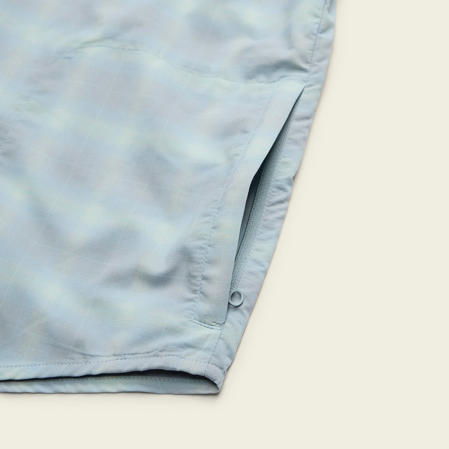 H Bar B Tech Longsleeve - Kent Plaid : Iron Blue
