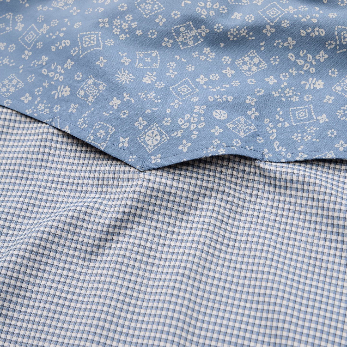 H Bar B Tech Longsleeve - Wild Rag : Blue Mirage