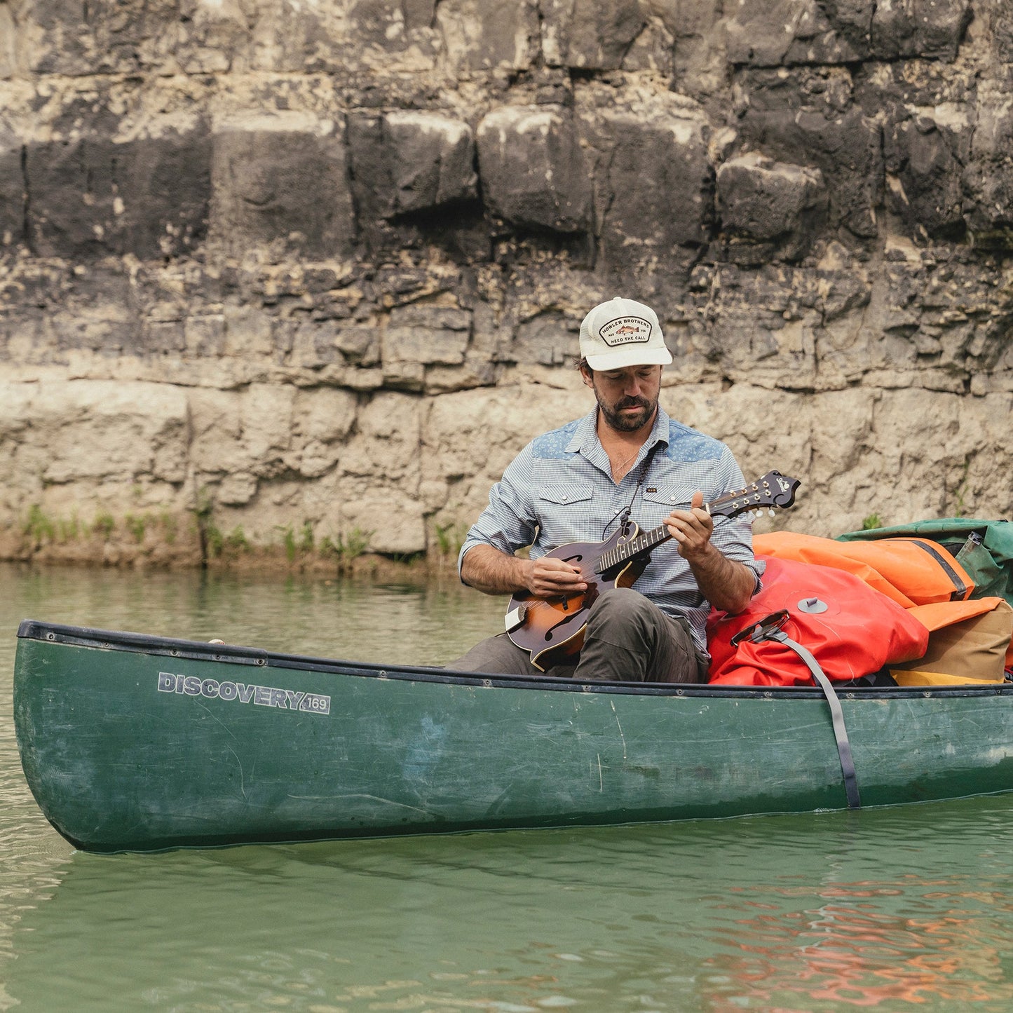 H Bar B Tech Longsleeve - Wild Rag : Blue Mirage