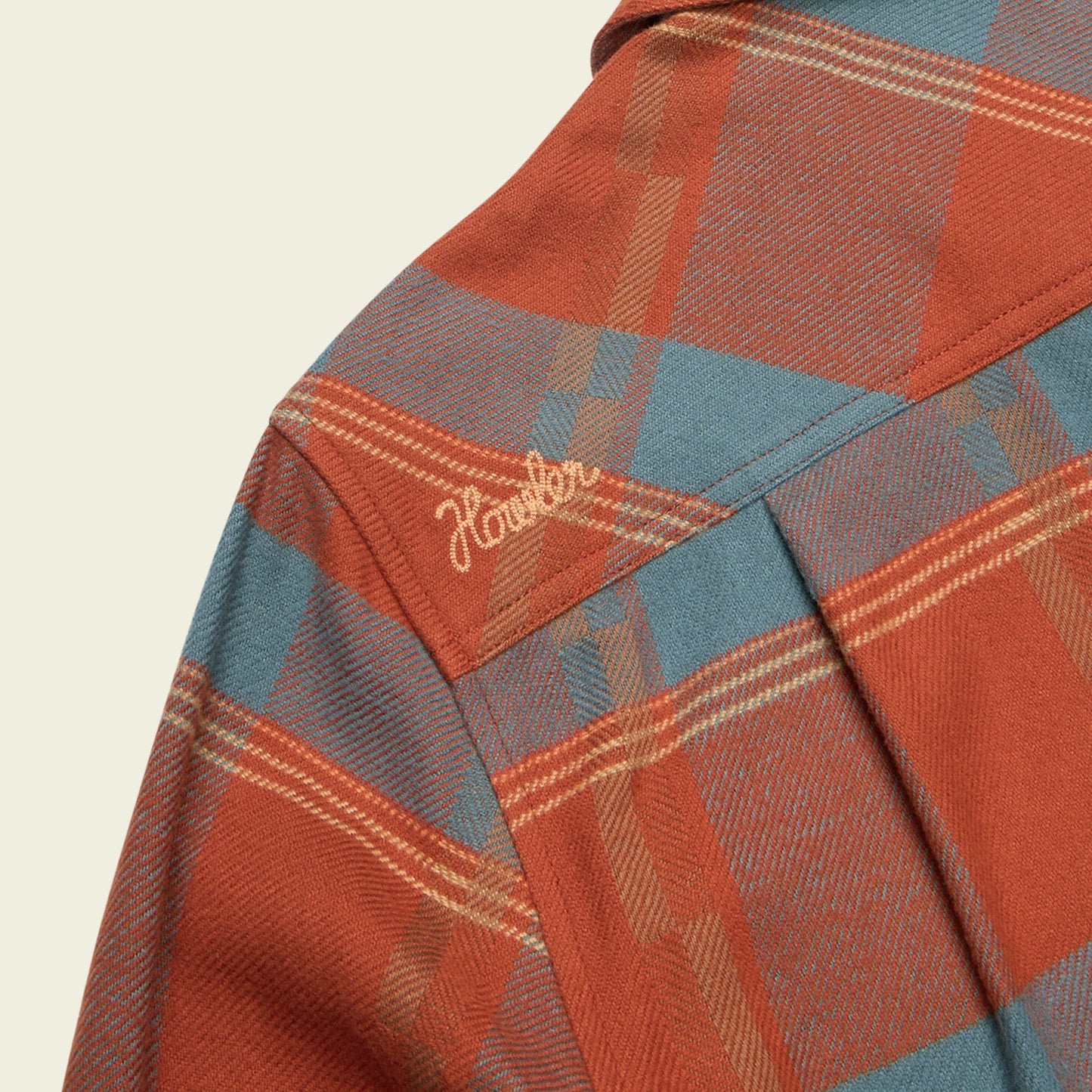 Harker's Flannel - Backdrop Plaid : Terracotta
