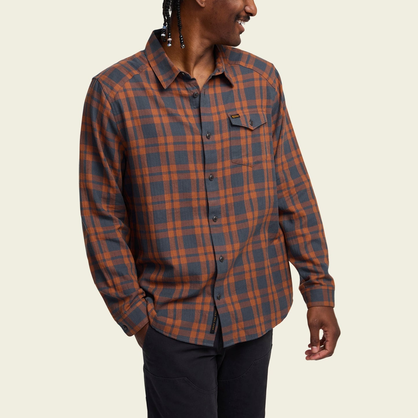 La Grange Lightweight Flannel - Cohen Plaid : Stargazer