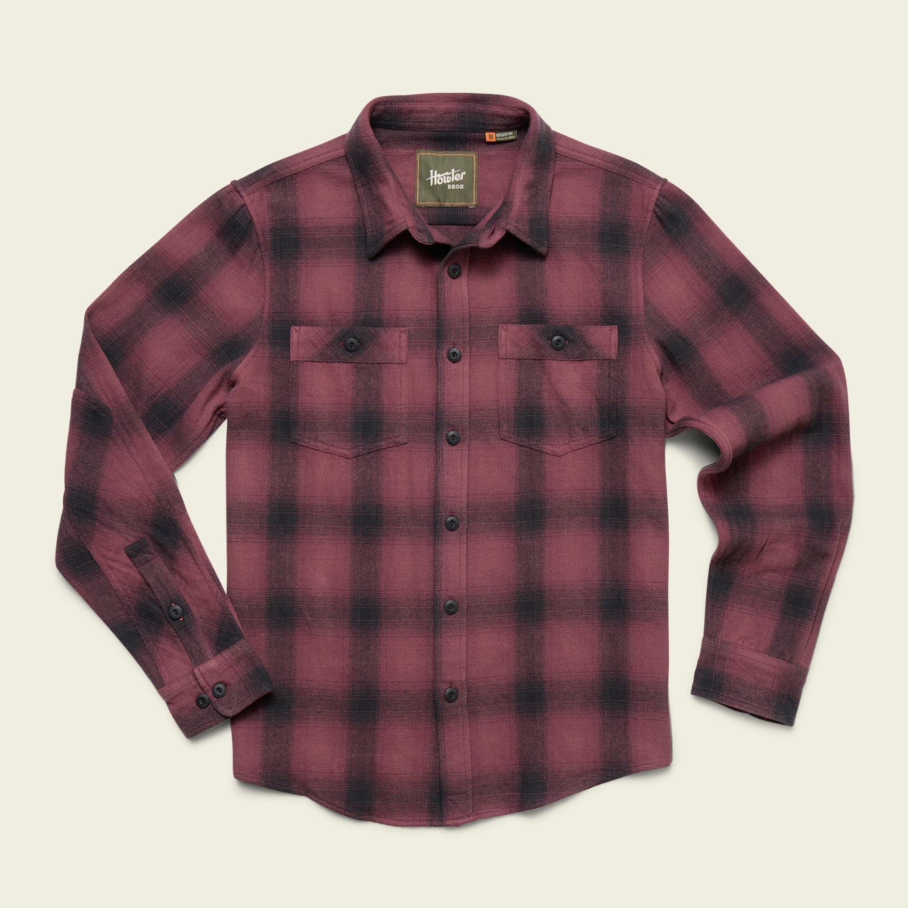 新品同様！　Magpul BRODIE FLANNEL シャツ Rodanthe Blanket Flannel - Emmett Plaid : Plum Wine – HOWLER BROTHERS