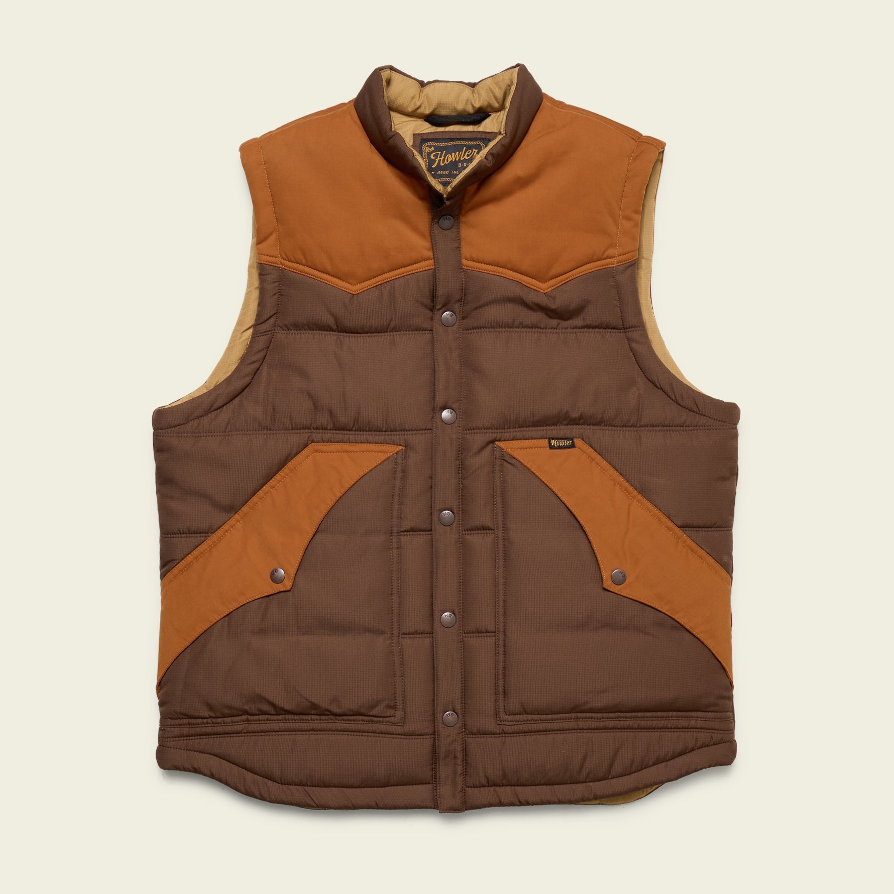 Rounder Vest - Mahogany / Rust – HOWLER BROTHERS