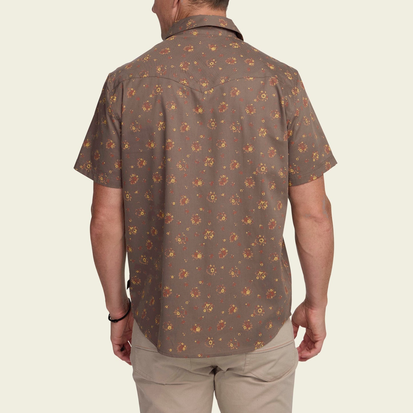 H Bar B Snapshirt - Bouquets : Morel