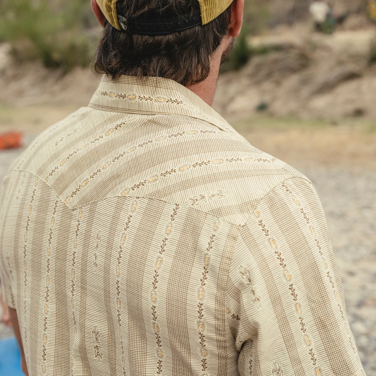 H Bar B Snapshirt - Prairie Garland : Dust