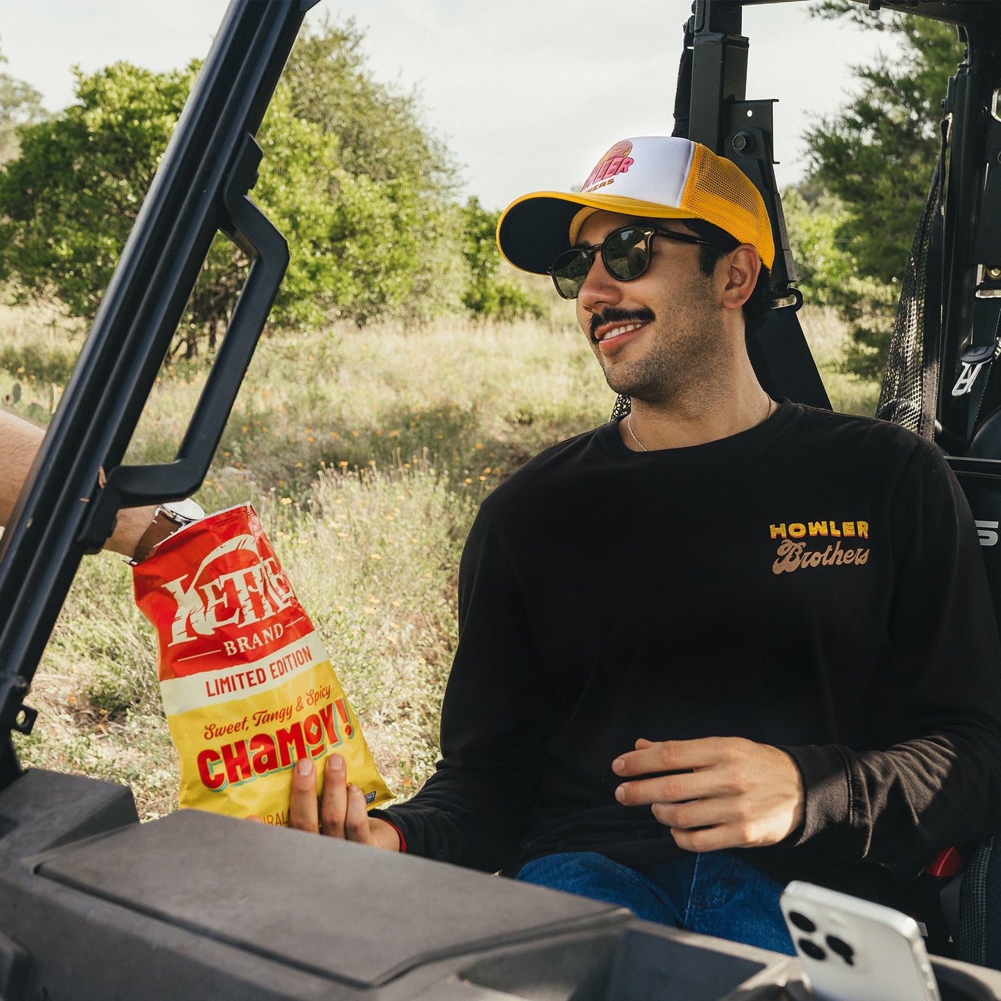 Osprey Prey Longsleeve Cotton T-Shirt - Black