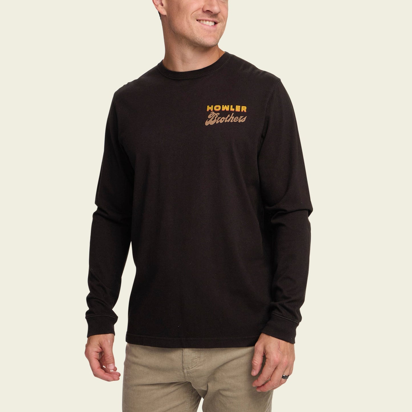 Osprey Prey Longsleeve Cotton T-Shirt - Black