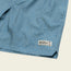Deep Set Boardshorts - Pond Patterns : Iron Blue