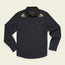 Crosscut Deluxe Snapshirt - Orange Blossoms : Antique Black
