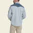 H Bar B Tech Longsleeve - Rancher Floral : Smoke Blue