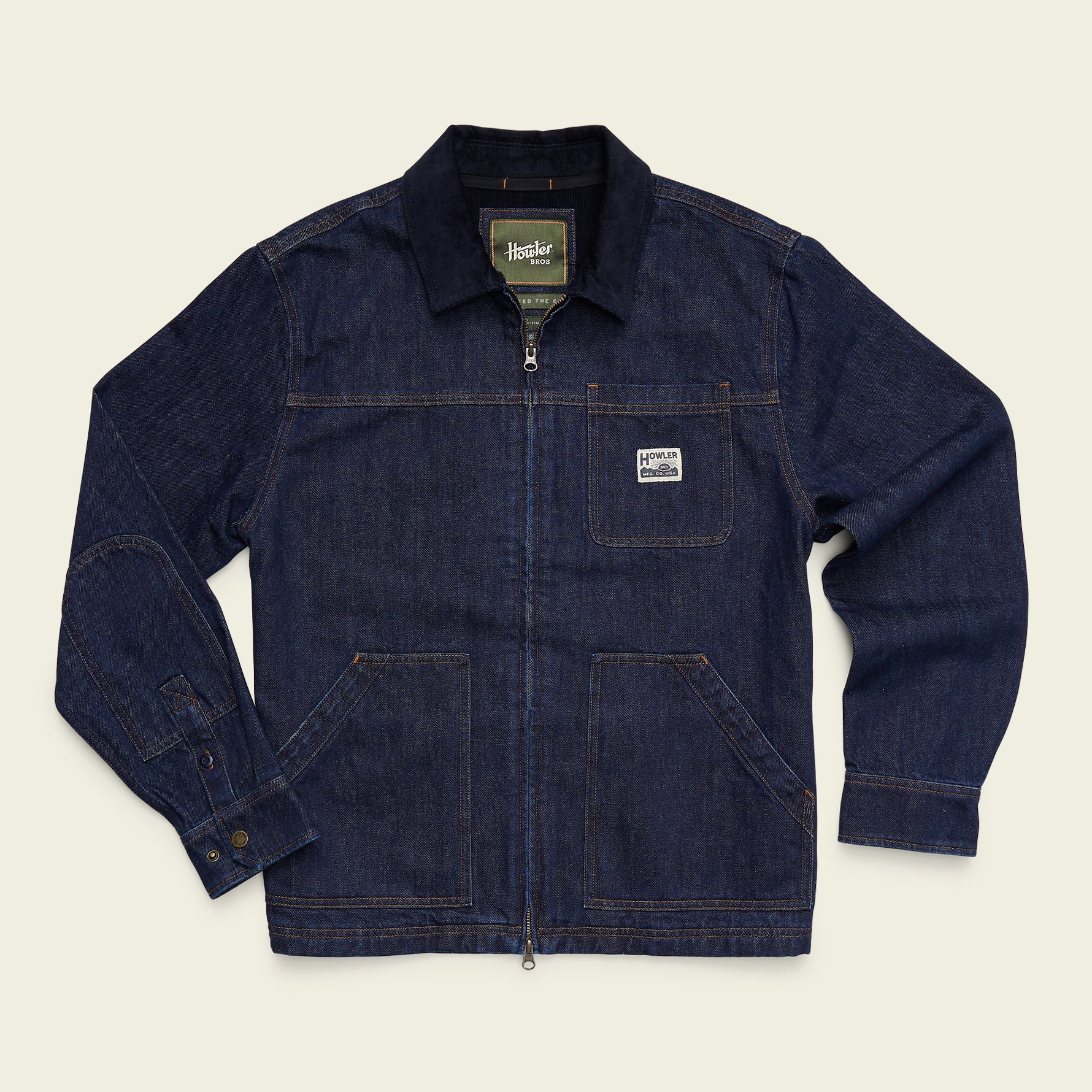Conveyor Coat - Midnight Denim – HOWLER BROTHERS