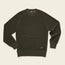 Eleos Fleece Crewneck - Grids : Army