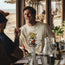 El Monito Surfs Cotton Longsleeve T-Shirt - Natural