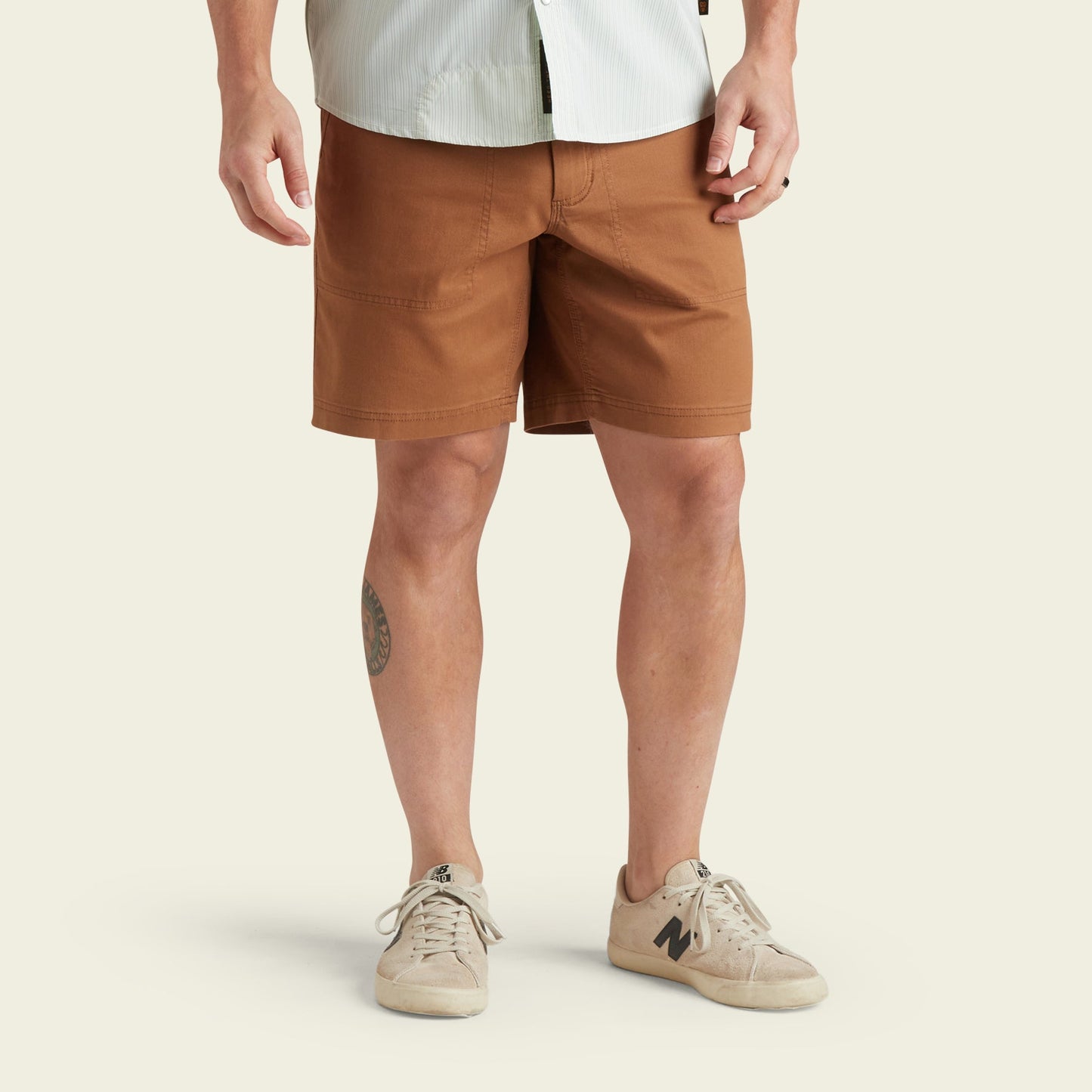 Clarksville Walk Shorts 8" - Duck Brown
