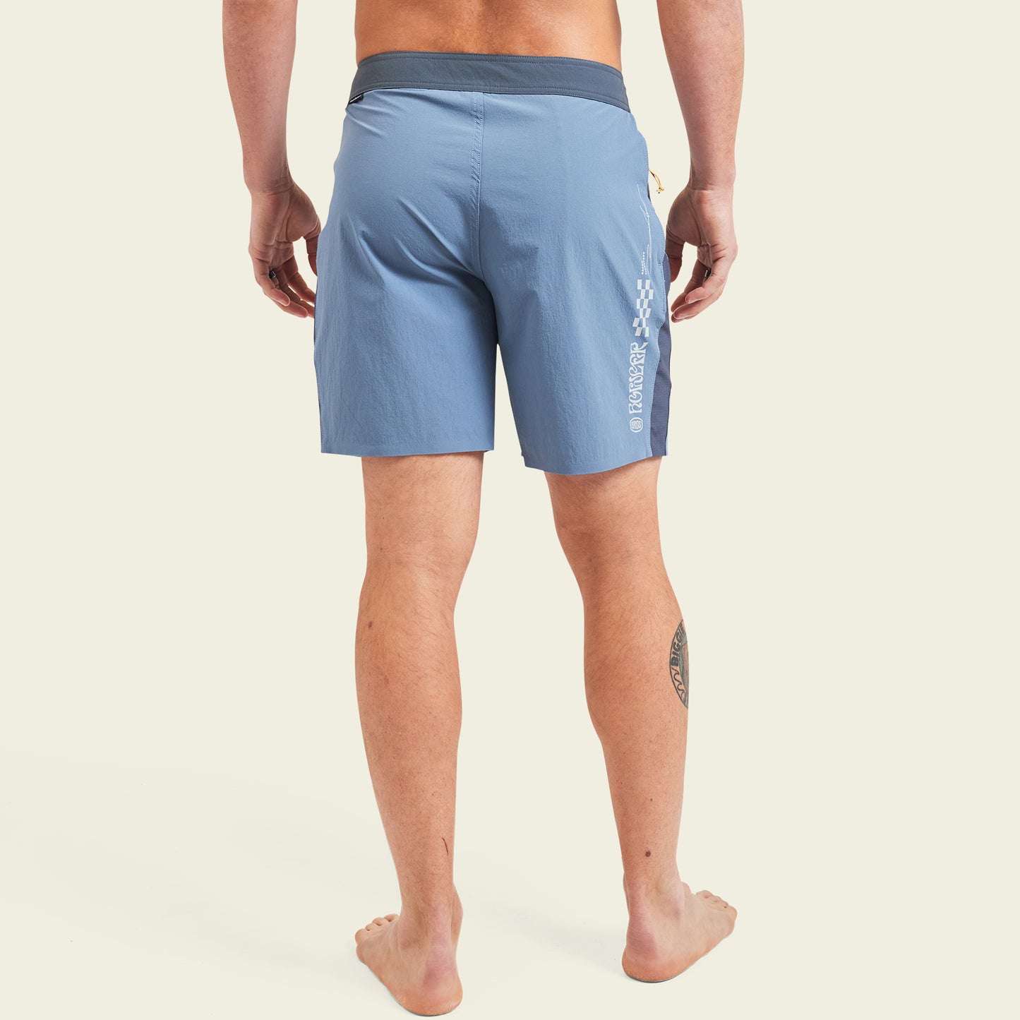 Del Este Performance Boardshorts 17" - Nacho Sol : Blue Mirage